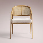 Aylora Dining Arm Chair — HONEY & NOMAD SNOW