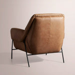 Envara Leather Armchair — LANIE CAMEL