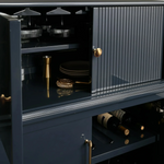 Oaluna Bar Cabinet — NAVY