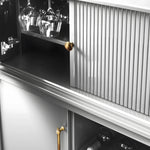 Oaluna Bar Cabinet — PEARL GRAY SHADOW