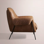 Envara Leather Armchair — LANIE CAMEL