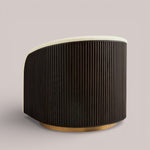 Favera Swivel Chair — EBONY