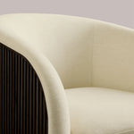 Favera Swivel Chair — EBONY