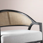 Aylora Chair — BLACK DRIFTED & NOMAD SNOW
