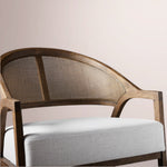 Aylora Chair — MOCHA & NOMAD SNOW