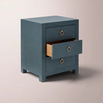Dravena 3-Drawer Nightstand — INDIGO