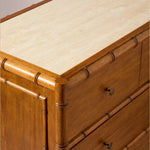 Ravira Dresser — ANTIQUE HONEY / WIDE 6-DRAWER