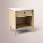 Chavelle 1-Drawer Nightstand — NATURAL