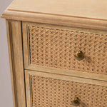 Havelle Cane Chest — NATURAL