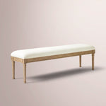 Havelle Cane Bench — NATURAL