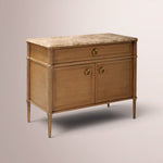 Chavelle Wide Nightstand — SEPIA