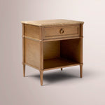 Chavelle 1-Drawer Nightstand — SEPIA
