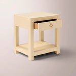 Dravena 1-Drawer Nightstand — WHEAT