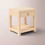Dravena 1-Drawer Nightstand — WHEAT