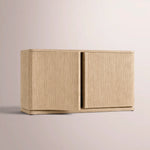Liromelle Media Console — GREIGE OAK / DOOR 48