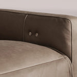 Pevona Leather Motion Recliner — LANIE TAUPE