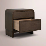 Avrenora Nightstand — SMOKED LINEN