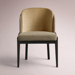 Molena Dining Chair — BELLANO EARTH / VESUVIO BLACK