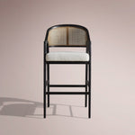 Aylora Stool — BLACK DRIFTED & NOMAD SNOW / BARSTOOL