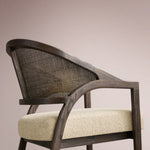 Aylora Stool — MOCHA & PROMISE ECRU / COUNTER STOOL