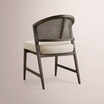 Aylora Dining Side Chair — MOCHA & PROMISE ECRU