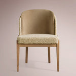 Molena Dining Chair — SARSINA MINK / ALMOND ASH