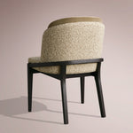 Molena Dining Chair — SARSINA MINK / VESUVIO BLACK