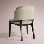 Molena Dining Chair — CUSHING MELLOW / VESUVIO BLACK