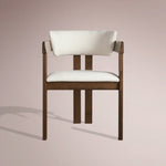 Revora Dining Arm Chair — CINDER & MATERA CASHMERE