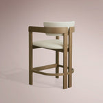 Revora Stool — NATURAL & MATERA CASHMERE / COUNTER STOOL