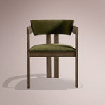 Revora Dining Arm Chair — CINDER & VANCE OLIVE
