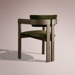 Revora Dining Arm Chair — CINDER & VANCE OLIVE