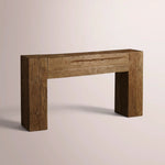 Ubelia Console Table — WAXED NATURAL / 48