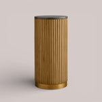Favera Pedestal — HONEY / BLUESTONE / 27
