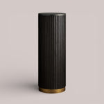 Favera Pedestal — EBONY / BLUESTONE / 36