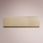 Avindra Plinth Coffee Table — BONE