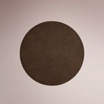 Avindra Round Plinth End Table — CARAMEL