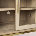 Avindra Sideboard with Glass Doors — BONE