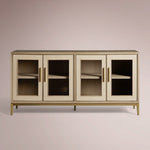 Avindra Sideboard with Glass Doors — BONE