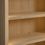 Norvella Modular Open Media Cabinet Set — SAND