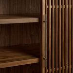 Polvara Modular Reeded Media Cabinet Set With Drawers