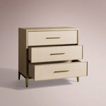 Avindra Three-Drawer Chest — BONE
