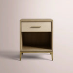 Avindra Open Nightstand — BONE