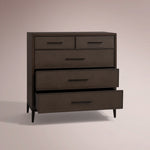 Avindra Five-Drawer Dresser — CARAMEL