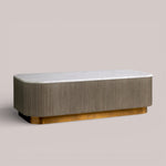 Favera Coffee Table — SMOKE / CARRARA / 48