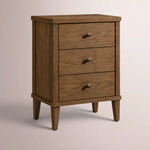 Luvoriel Closed Nightstand — BROWN OAK / 20