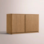 Liromelle Media Console — NATURAL OAK / DOOR 48