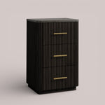Favera Short Bath Cabinet — EBONY / BLUESTONE