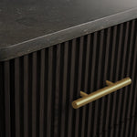Favera Short Bath Cabinet — EBONY / BLUESTONE