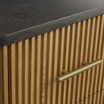 Favera Short Bath Cabinet — HONEY / BLUESTONE